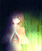何か見つけた輝夜さん