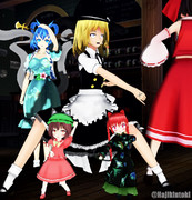 PARTY HARD CAT TOUHOU