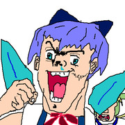 チルノ描いてみた