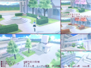 【配布】君咲学院の中庭と屋上
