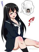 腹ぺこお眠なＪＫ赤城さん