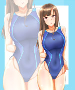 水本ゆかり×競泳水着
