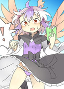 唐突な上昇気流が朱鷺子を襲う!