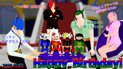 【MMDワンピ】Happy Birthday! ヴィンスモーク兄弟【モデル配布】