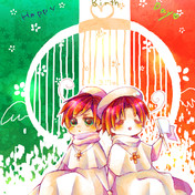 イタリア兄弟 ニコニコ静画 イラスト