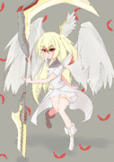 有翼人 ニコニコ静画 イラスト