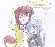 【ホロライブ】ころさんyoutube21万人おめでとう絵