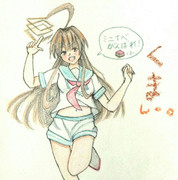 球磨さんとお絵描き練習２