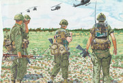 第1歩兵師団第18歩兵連隊　サイゴン近郊
