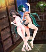 【今日のミクお姉さん】おしりを合わせて…♡