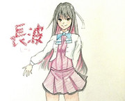 長波サマとお絵描き練習