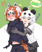 ジャイアントパンダ けものフレンズ ニコニコ静画 イラスト