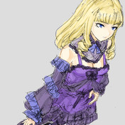 長袖パフスリーブ ニコニコ静画 イラスト