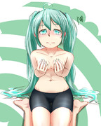 手ブラスパッツ未来さん