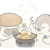 アヒージョ ニコニコ静画 イラスト