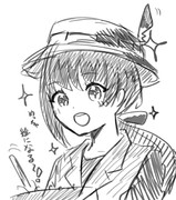 ともえちゃん落書き