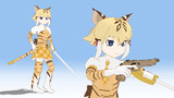 サーベルタイガー アニメ世代型【MMDモデル配布】
