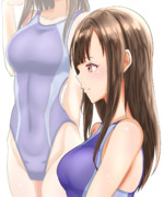 水本ゆかり×競泳水着