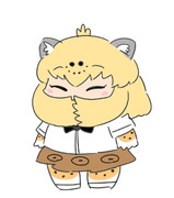 もみあげマスクでコロナ対策するジャガーちゃん