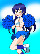 チアガールチアちゃんで応援