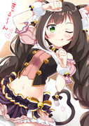 きゃるきゃる ん ニコニコ静画 イラスト