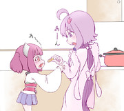 あーん ニコニコ静画 イラスト