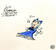 マシュマロお腹いっぱーい