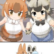 インドオオカミ けものフレンズ ニコニコ静画 イラスト