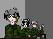 陸軍に入隊するフレンズ