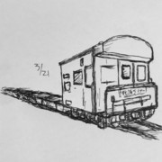 ５分スケッチ　20/3/21