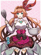 バレンタインクラリスちゃん。