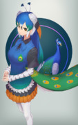 クジャク けものフレンズ ニコニコ静画 イラスト