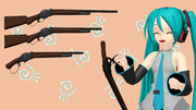 ウィンチェスターM1887【MMDモデル更新配布】