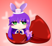 イースターチョコエッグバニーラベンダー