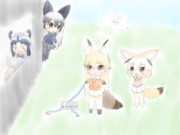 アップロードされるファイルを感じとる きたきつね