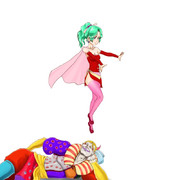 生放送で描いたFF6ティナ　　　　　　　　　　　　　　　　　　＋α