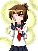 電ちゃんイラスト(リメイク)