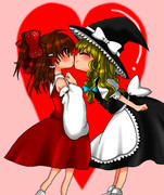 まりさはふぁーすときすをうばっていｋ（ｒｙ