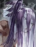 ヌルヌルの髪下ろしたエニラちゃん描きたかっただけ。