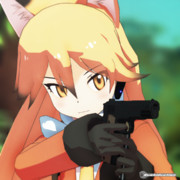 ビッグボスっぽいキタキツネ