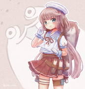 ボクカワウ装備の御蔵ちゃん