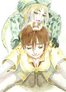 隊長先生ちゃん、身体かたいのねぇ