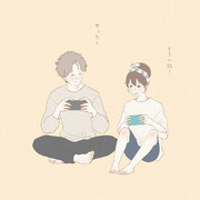 おうち時間 ニコニコ静画 イラスト