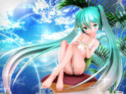 【ちびミクちゃん萌えリンク】クロスおみあし…♡