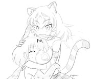 ずっとずっと看ていたいホワイトタイガー