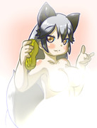 一緒にお風呂ギンギツネ