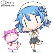 浦風　艦これワンドロ　200410