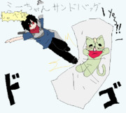 ミーちゃんサンドバック
