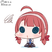 江風　艦これワンドロ　200412