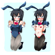 逆バニー朝潮さん